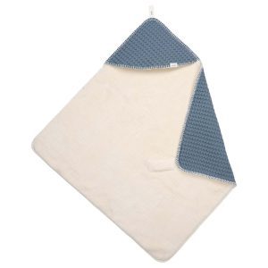 Koeka Omslagdoek Wafel/teddy Oslo Bluestone