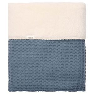 Koeka Wiegdeken Wafel/Teddy Oslo Bluestone