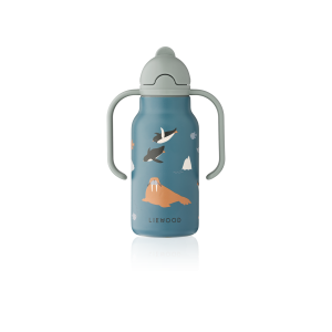 Liewood Kimmie Water Bottle 250 ml | Arctic Sea Design