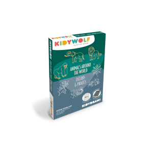 Kidywolf Kidydraw Refill | Dieren rond de wereld & Oceanen en Piraten